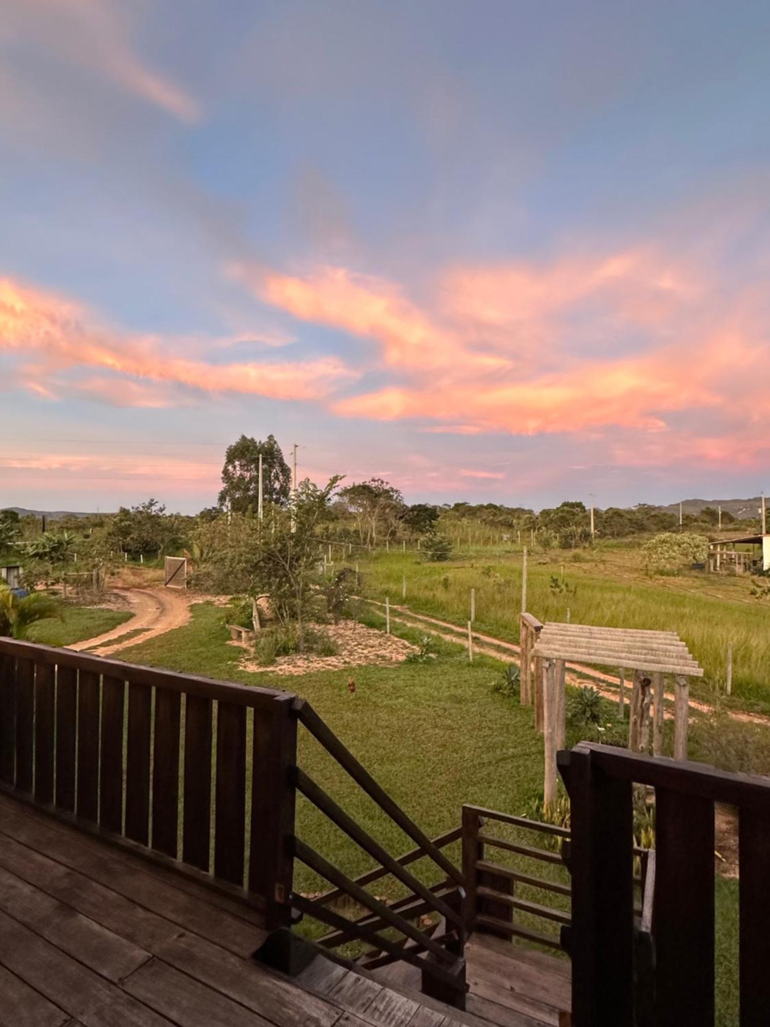 Pousada/Camping Mirante Serrano Hotel Alto Paraíso de Goiás Buitenkant foto